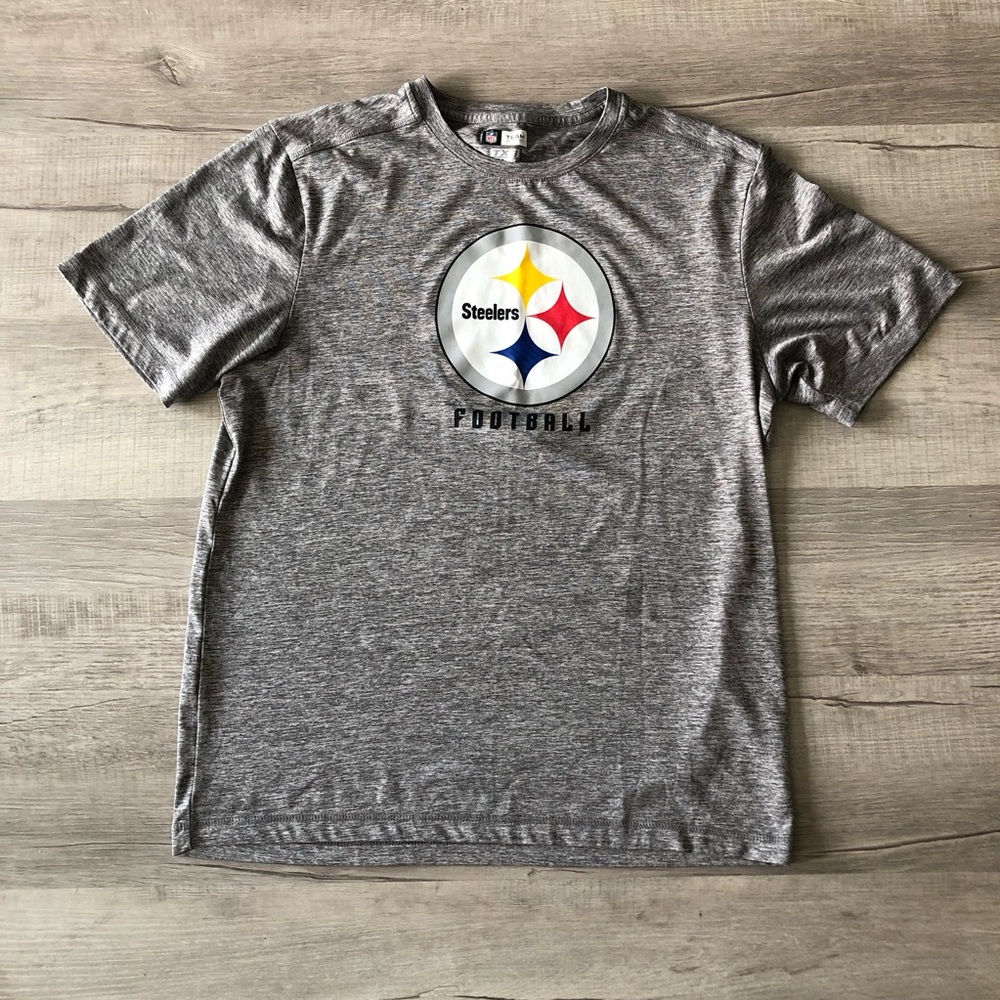 Pittsburgh Steelers NFL Team Apparel Tx3 Cool Athletic Shirt. Large